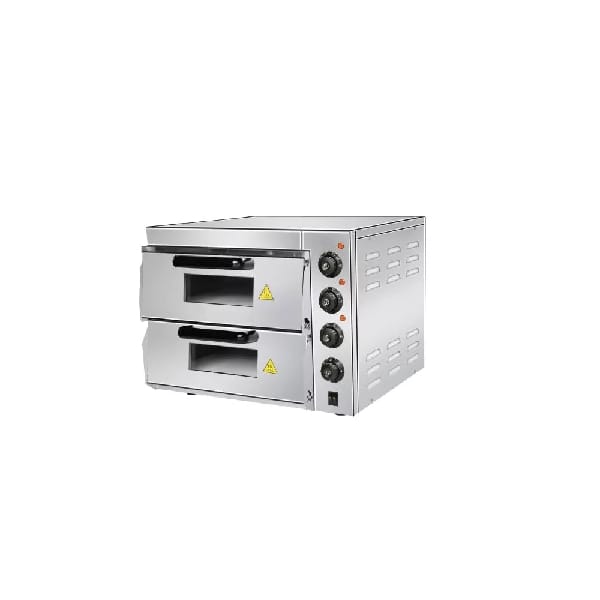 3 Kw Double Deck Electric Stone Pizza's Oven KEP 2