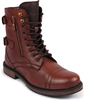 Fausto Tan Men's Casual Boots