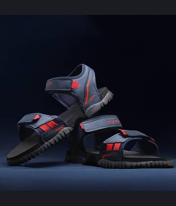 ASIAN - Navy Men's Floater Sandals