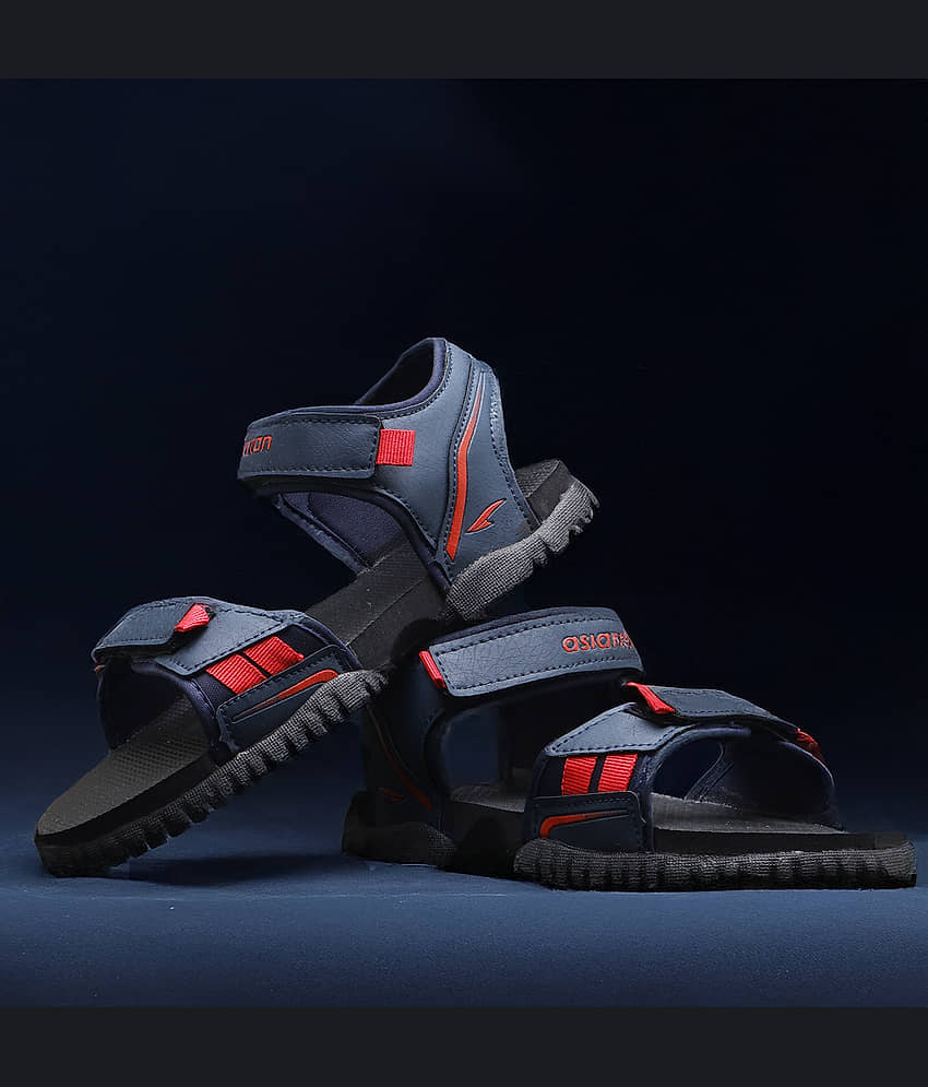 ASIAN - Navy Men's Floater Sandals