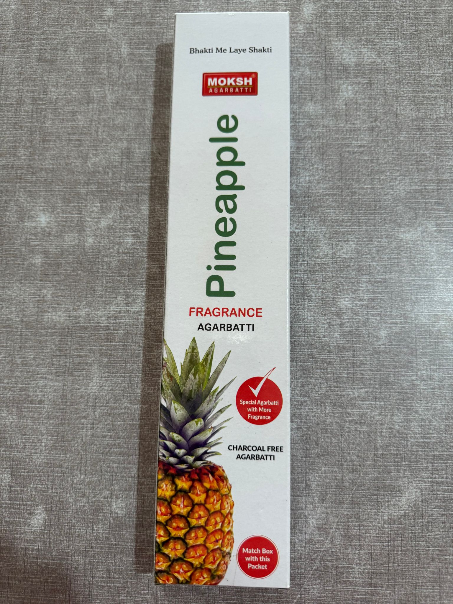 MOKSH Pineapple Fragrance Agarbatti, 85g
