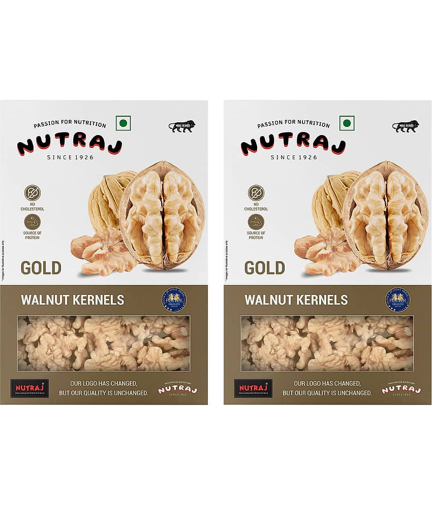 Nutraj Walnuts (Akhrot) 250 g Pack of 4