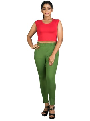 161RVT 4Cats Free Size Trendy Straight Pants - Mehandi