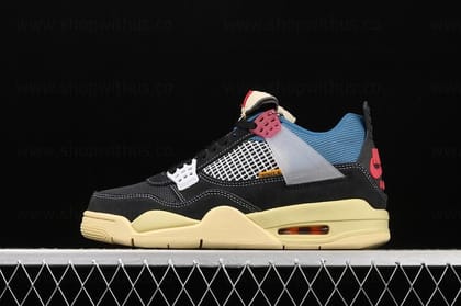 Union LA x Air Jordan 4 AJ4 Retro - Off Noir-Euro 41