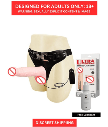 Ultra-Realistic Feel Vibrating Dildo with Adjustable Strap-On for Long Lasting Satisfaction