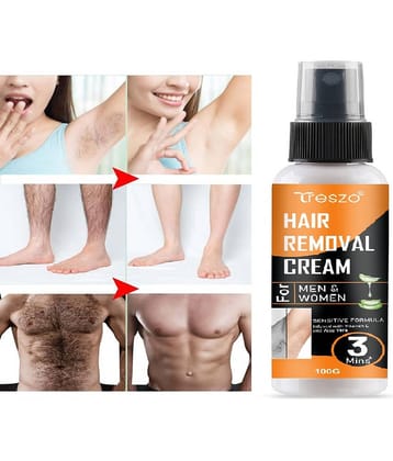 Treszo Natural Hair Removal Cream for Men & Women 100 ( Pack of 1 )