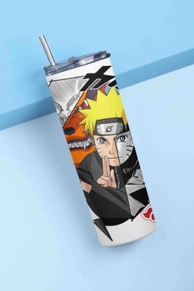HERO OF THE HIDDEN LEAF METAL TUMBLER (600ML)