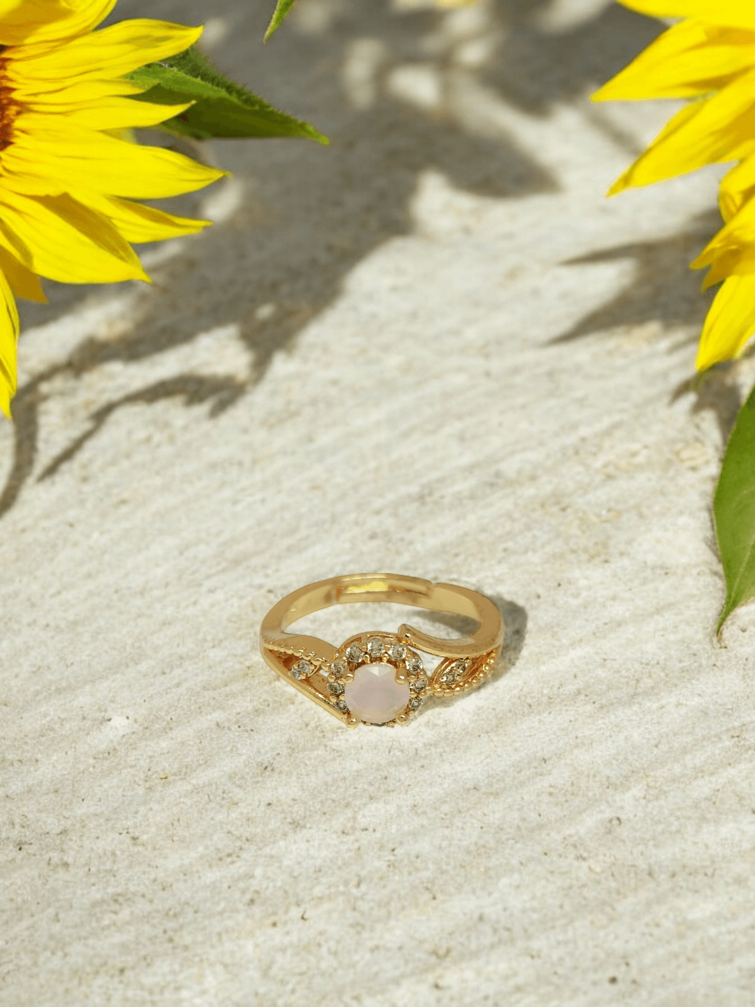 Golden Radiance Ring