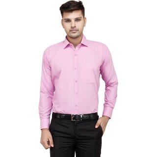 Baleshwar Men Multicolor Solid Formal Shirt (Pack of 1)