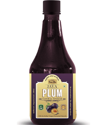 Farm Star Java Plum Cider Vinegar Jamun Vinegar Fermented 300 ml