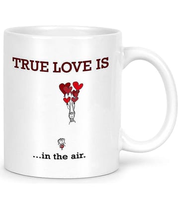 Idream Quote Printed Ceramic Coffee Mug 1 Pcs 330 mL