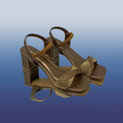 Knitted Block Heels-Antique / 36