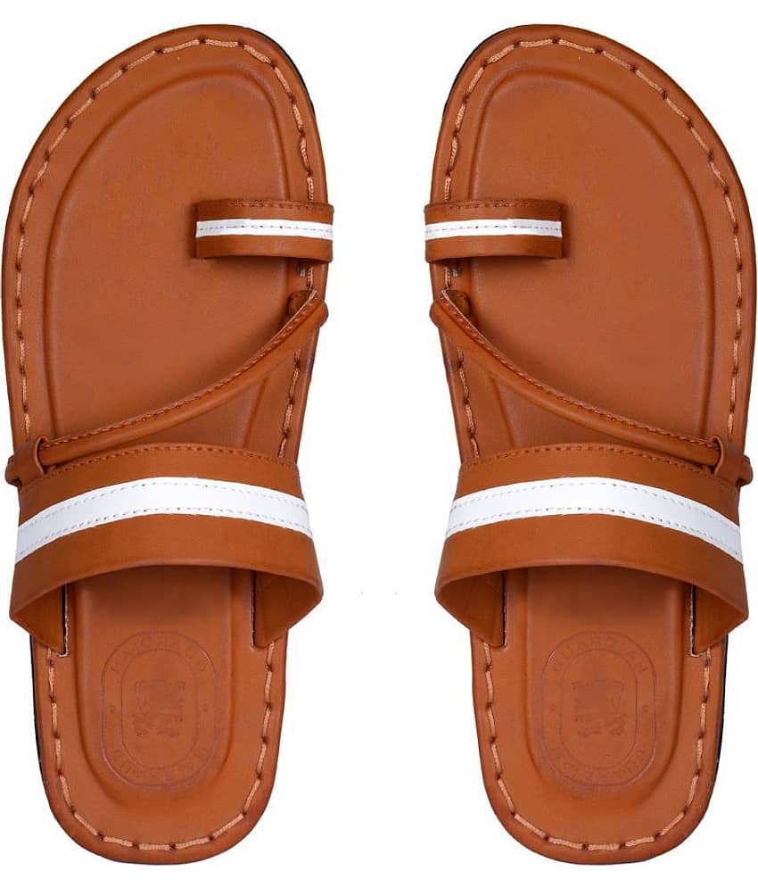 Style Height Tan Toe covered flip flop