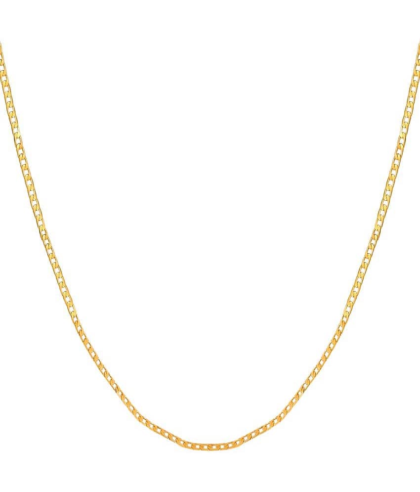 Fashion Frill Delicate Gold Plated Brass Gold Chain For Men/Boy