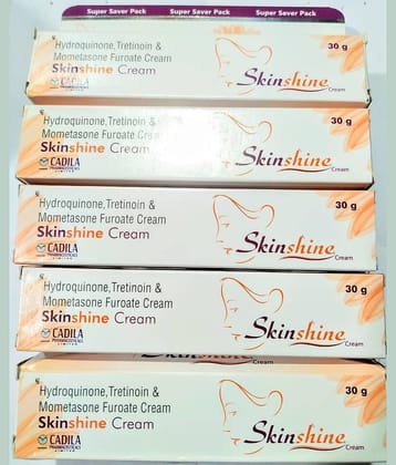 SKINSHINE  FAIRNESS CREAM 30 GM Night Cream 30 gm Pack of 10