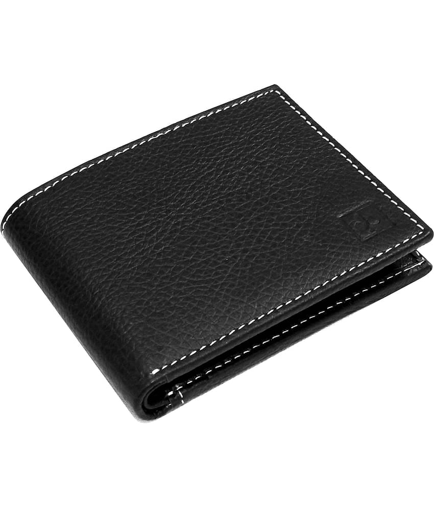 CIMONI Leather Solid Men's RFID Wallet With 4 Slots For Card ( Black , Pack of 1 )