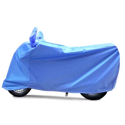 MotoTrance Aqua Bike Body Cover For Honda SP 125 2019 - Interlock-Stitched Water and Heat Resistant with Mirror Pockets-Aqua