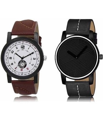 Lorem - Analog Watch Watches Combo For Men and Boys ( Pack of 2 )