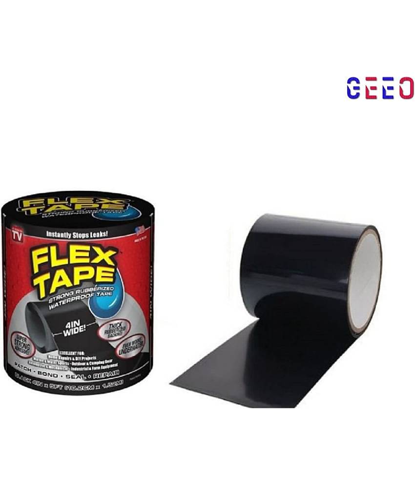 GEEO Flex Tape for Seal Leakage Tape for Water Leakage Super Strong Waterproof Tape Adhesive Tape for Water Tank Sink Sealant for Gaps