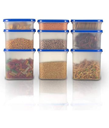 Analog kitchenware Grocery, Dal, Pasta Polyproplene Food Container Set of 9 3000 mL