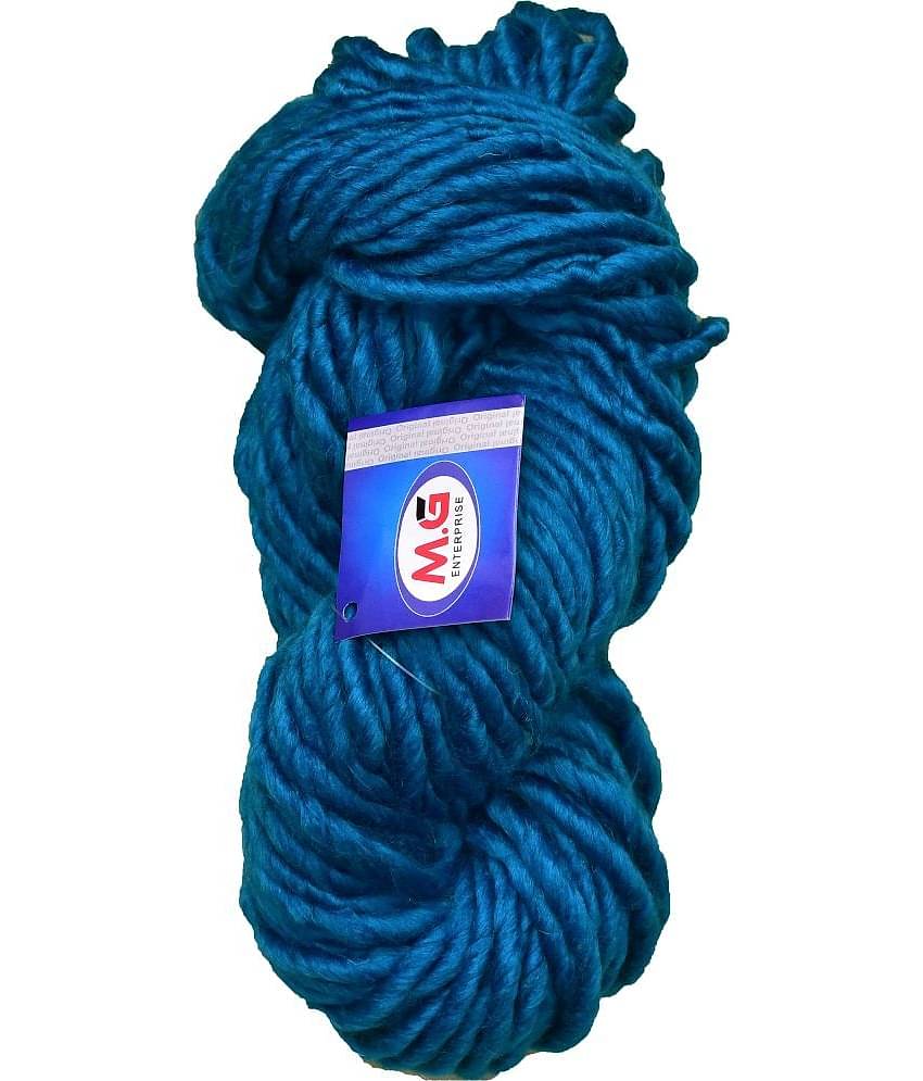 Knitting Yarn Medium Roving Knitting Yarn Thick Chunky Wool, Extra Soft Thick Morphankhi 200 gm  Best Used with Knitting Needles, Crochet Needles Wool Yarn for Knitting.