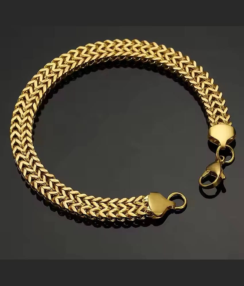 FASHION FRILL Gold Bracelet ( Pack of 1 )