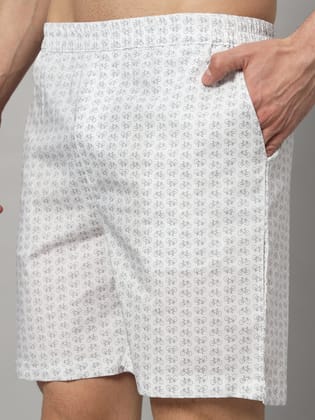 Printed Men Boxer | Pure Cotton Mens Shorts | Innerwear Boxers | Men Boxer With Pocket (OTLMB16)-S