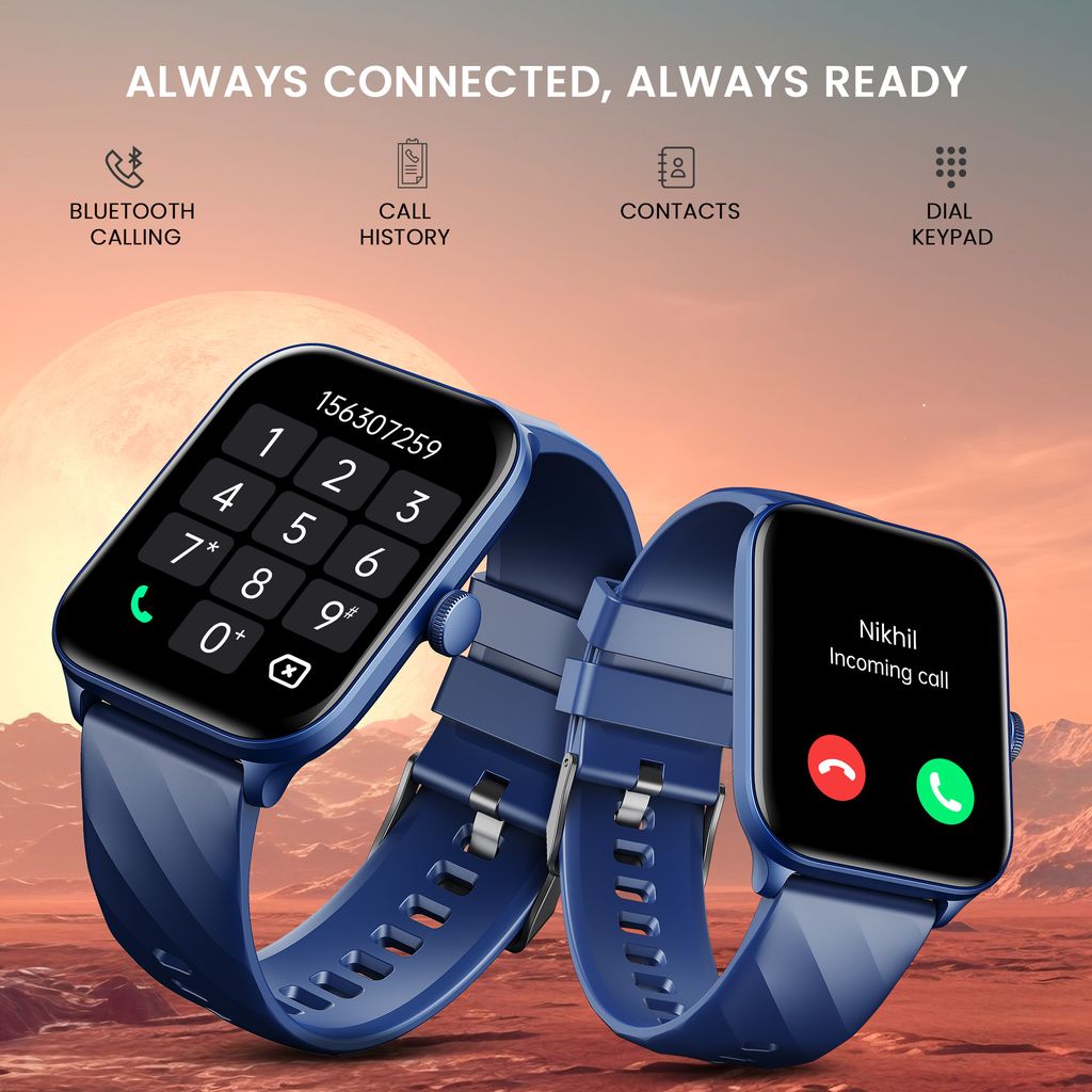CELLECOR E5 Connect 2.01" IPS HD Display | 700 NITS | BT-Calling | AOD | IP67 | BT v5.4| Smartwatch