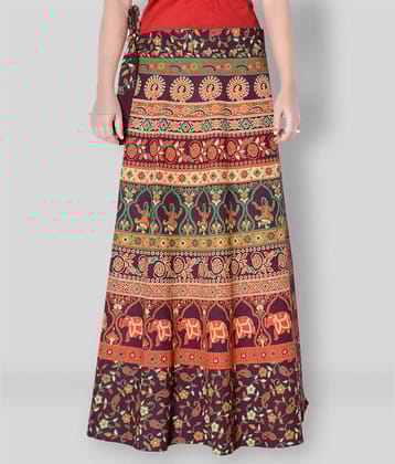 Sttoffa - Multicolor Cotton Women's Wrap Skirt ( Pack of 1 )