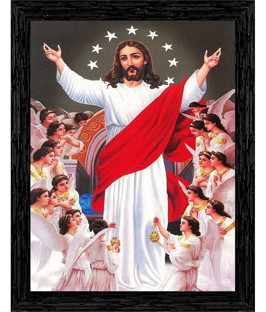 Indianara - Religious Painting With Frame