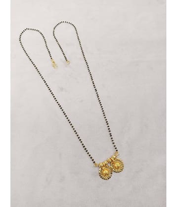 SHANKH-KRIVA - Black Mangalsutra ( Pack of 1 )