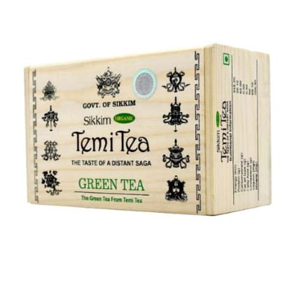 GREEN TEA WOODEN CADDY - 200 gm GREEN TEA WOODEN CADDY - 200 gm