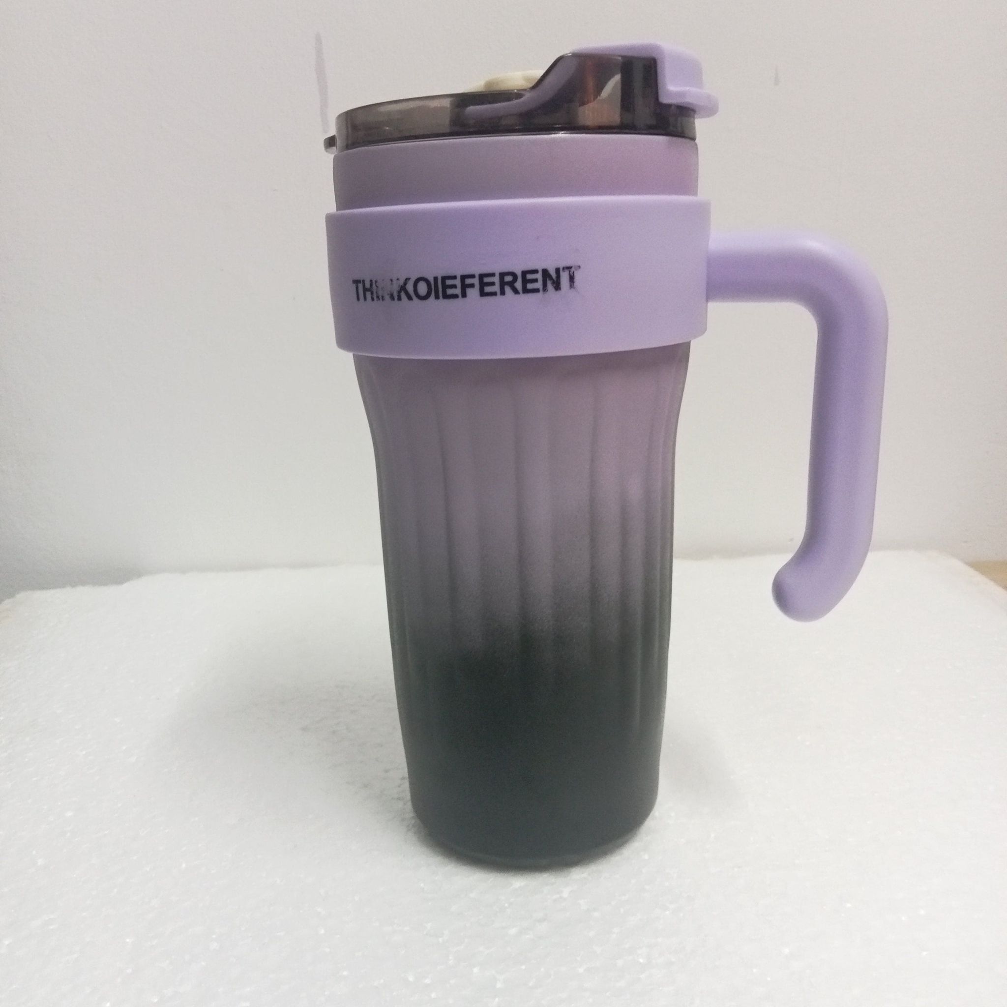 #175 Quirky stainless Steel Tumbler- 860ML- Gradient purple [scratch and Dent]