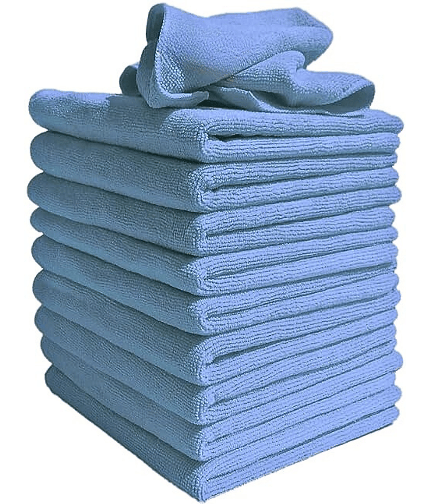 Samarth Microfibre Window Cleaning Kitchen Towel ( Pack of 10 )