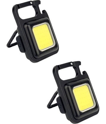 Lenon - 6W Black Emergency Light ( Pack of 2 )