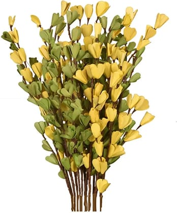 simonart and printing artificial dry flowers branch handicrafts