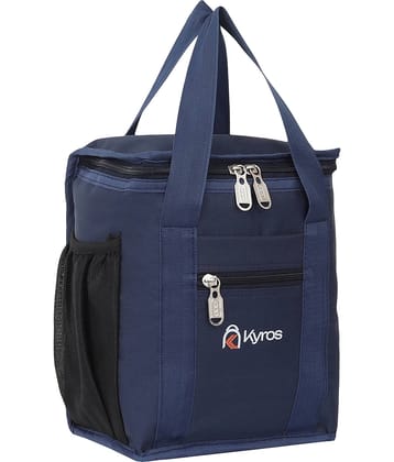 Kyros Blue Polyester Lunch Bag Pack of 1