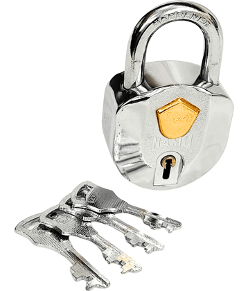 Pasandida Bunkar Product Stainless Steel Metallic Door lock&nbsp;&nbsp;(Silver)