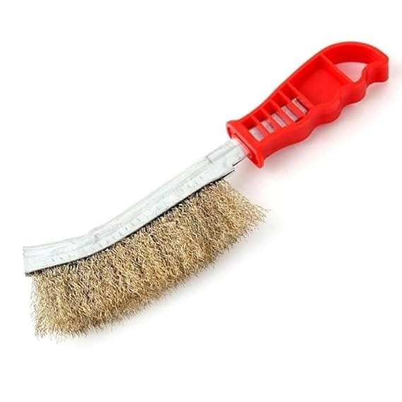 Stainless Steel Wire Hand Brush, Metal Cleaner Tool for Rust & Paint Removal, Durable Wire Bristles for Surface Cleaning, Ideal for Metal, Wood, and More