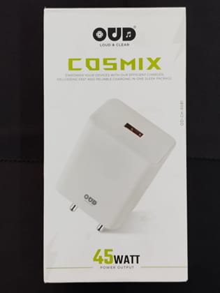 OUD 45 watsType C charger