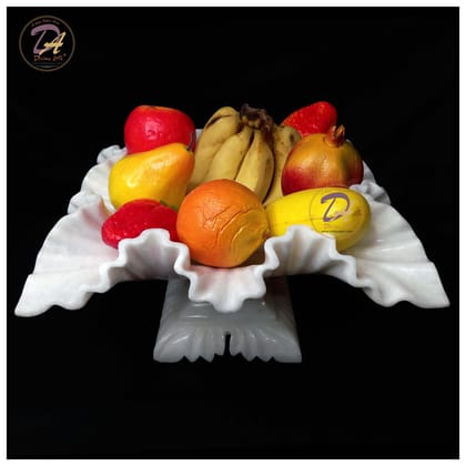 Marble Fruit Platter Fruit Bowl