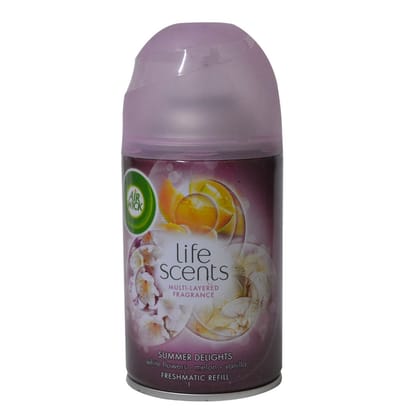 Air Wick Vanilla Freshmatic Automatic Air Freshener Refill, Summer Delights -250 ml