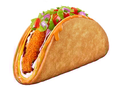 Cheesy Lava Taco (BurgerKiller) Veg Overload