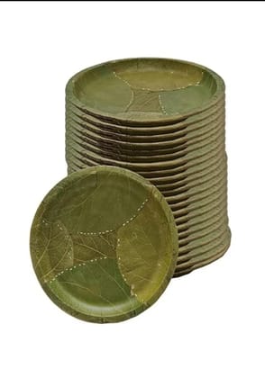 EcoFriendly Compostable Leaf PALATES 100 Pack