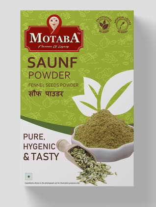 MOTABA Saunf Powder (Fennel), 100 gm