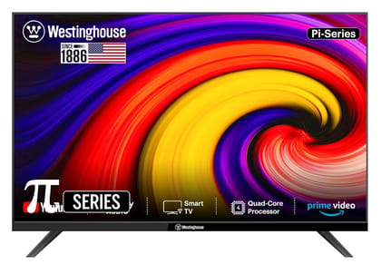 Westinghouse 80 cm (32 inches) Pi Series HD Ready Smart LED TV WH32SP17 (Black) Black