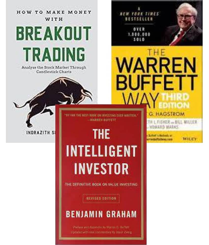 How to Make Money through Breakout Trading + The Intelligent Investor +  The warren buffett way
