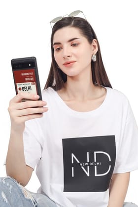 Printed T-Shirt Women Large