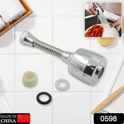 360° Rotating Faucet Sprayer – Water-Saving Splash-Proof Aerator for Kitchen & Bathroom (6 Inch)