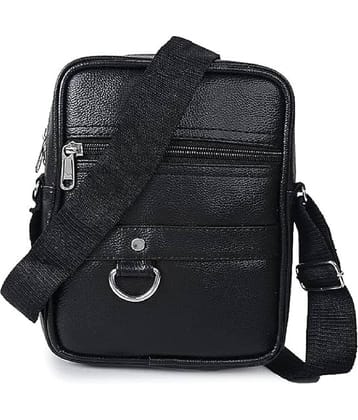 Nice Purse Black Solid Messenger Bag